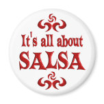 ALL ABOUT SALSA MAGNET