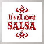ALL ABOUT SALSA posters