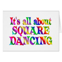 All About Square Dancing Cards