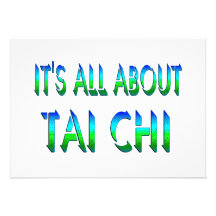 All About Tai Chi Invitations