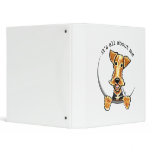All About the Airedale Terrier 3 Ring Binders