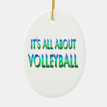 All About Volleyball Christmas Ornaments