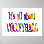 All About Volleyball Posters