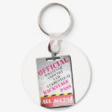 All Access Backstage Pass keychains