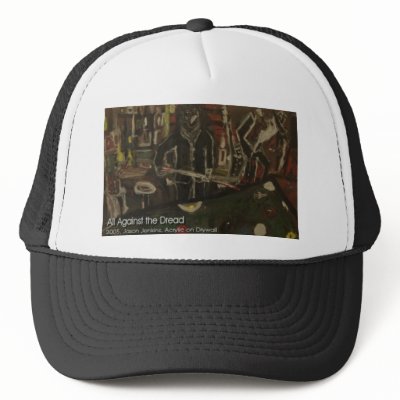 all against the dread trucker hats by nocklist