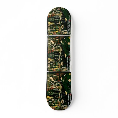 ALL AGAINST THE DREAD SKATEBOARD DECKS by nocklist