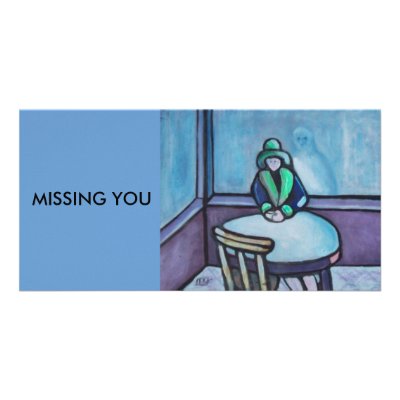 ALL ALONE PHOTO CARD by sword42