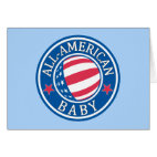 All-American Baby Greeting Card