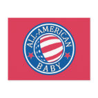 All-American Baby Postcard