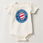 All-American Baby Infant Organic Onesie / Creeper