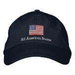 All American Boater Embroidered Baseball Caps