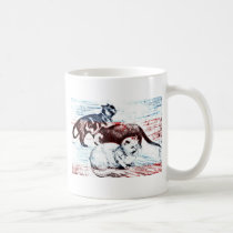 All American Cats Illustration Artwork mugs