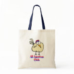 All American Chick Tote Bags