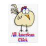 All American Chick Post Card