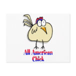 All American Chick Post Cards