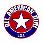 All American Girl Girls Ringer T-Shirt