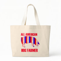 ALL AMERICAN HOG FARMER CANVAS BAGS