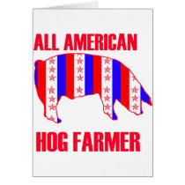 ALL AMERICAN HOG FARMER CARD