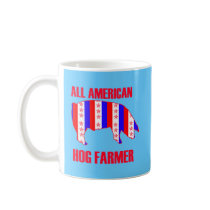 ALL AMERICAN HOG FARMER COFFEE MUGS