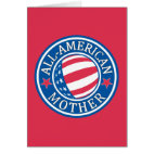 All-American Mother Greeting Card