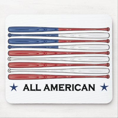 All American mousepad by tshirtfun