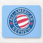 All-American Nephew Standard Mousepad