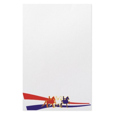 All American Saddlebred Stationary Stationery by kimd43