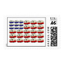All American Shasta Trailer Postage Stamps by vintagetrailers All American Shasta Trailer Postage Stamps