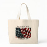 All American Tote Canvas Bag