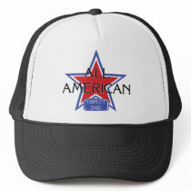 All American Triplet Dad hats