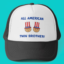 All American Twin Brother hats