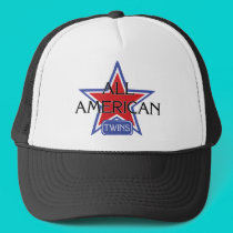 All American Twins hats