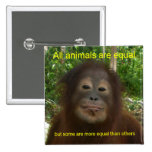 All Animals are Equal Pinback Button