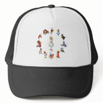 ALL AROUND ALICE TRUCKER HATS