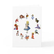 ALL AROUND ALICE IN WONDERLAND CARDS