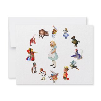 ALL AROUND ALICE invitation
