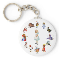 ALL AROUND ALICE KEY CHAIN
