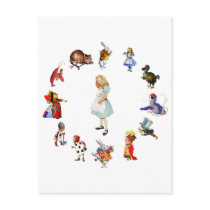 ALL AROUND ALICE POST CARDS