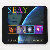 ALL AROUND THE WORLD Mouse Pad mousepads