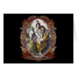 All-Attractive Couple greeting card