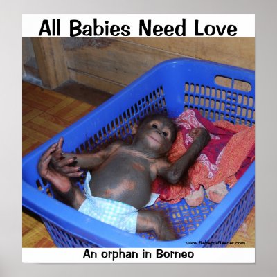 All Babies Need Love Poster by Rebecca_Reeder