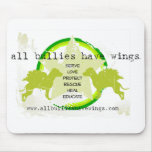 all bullies have wings (TM) mouse pad