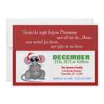 All but the Mouse - Christmas Dinner Invitations