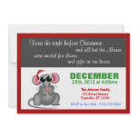 All but the Mouse - Christmas Dinner Invitations