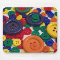 All Buttoned Up Mousepad