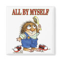 All By Myself magnets by Little_Critter All By Myself magnets