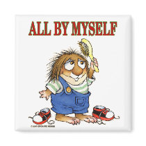 All By Myself magnets by Little_Critter All By Myself magnets