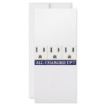 ALL CHARGED UP FULL COLOR RACK CARD