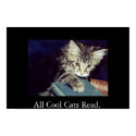 All Cool Cats Read. posters