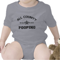ALL COUNTY POOPING t-shirts